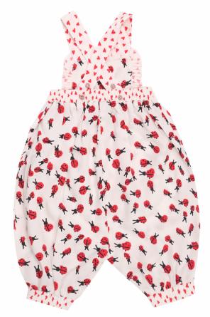 Dungarees with a pattern including a ladybug motif, zdjęcie 2 Dungarees with a pattern including a ladybug motif od Stella McCartney Kids